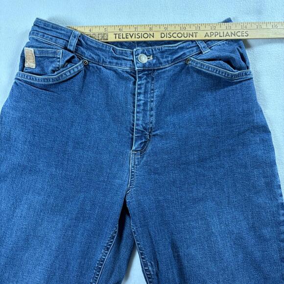 J.Jill Out Of The Blue Womens Size 6 Straight Fit Medium Wash Vintage Jeans 90s - Picture 8 of 11